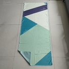 summer quick dry recycled plastic custom sublimation printed suede microfiber waffle sand free beach towel microfibre