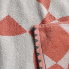 Hot selling Yarn dyed jacquard Customized Single velvet cotton soft beach bath towel
