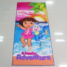 China Manufacturer Wholesale Custom prints 100% cotton customized super hero printed kids beach towel