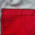 100% cotton terry velour 2 person beach towel, white striped beach towel with logo