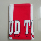 100% cotton terry velour 2 person beach towel, white striped beach towel with logo