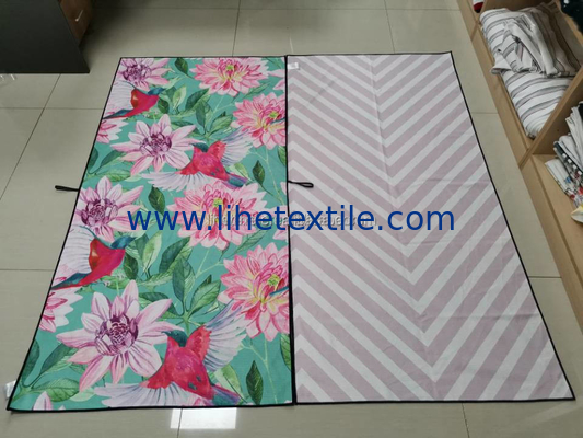 Wholesale Oem Quick Dry Sublimation Custom Printed Large Oversized Sand Free Suede Kids Microfiber Beach Towel