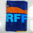 Factory directly Low MOQ custom beach towel 100% cotton beach towels with logo custom print