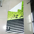 China Supplier 100% cotton customized stripe design reactive printed beach towel