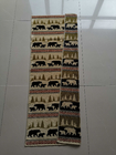 Free sample custom large 100% Cotton Bear patterned jacquard beach towels