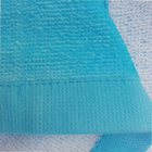 Wholesale multi-color reactive printing summer 100% cotton velour beach Towels