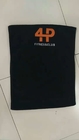 Custom Logo Gym Bench Towels with Zip Pocket 100% Cotton Sports Towel for Fitness