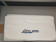 Customized embroidery bath towels 100% cotton 500gsm luxury white hotel towel with logo