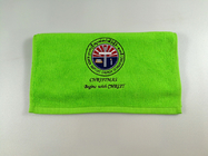 100% Cotton Green Personalized Custom Embroidery Gym Towel with Logo