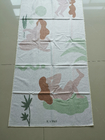 Best selling microfiber suede printed  lady design beach towel sand free beach towel