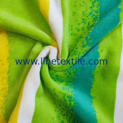 Stripe cabana pool thick organic cotton terry bath towels turkish 100% cotton custom all rainbows colorful bath towels