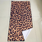 Quick Dry Absorbent Terry Cloth Towel Oversized Sand Free Swim Towel Sexy Spotted Cheetah Leopard Print Beach Towel for