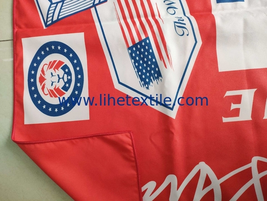 Wholesale soft microfibre beach towel with logo custom design digital printing red microfiber suede beach towel