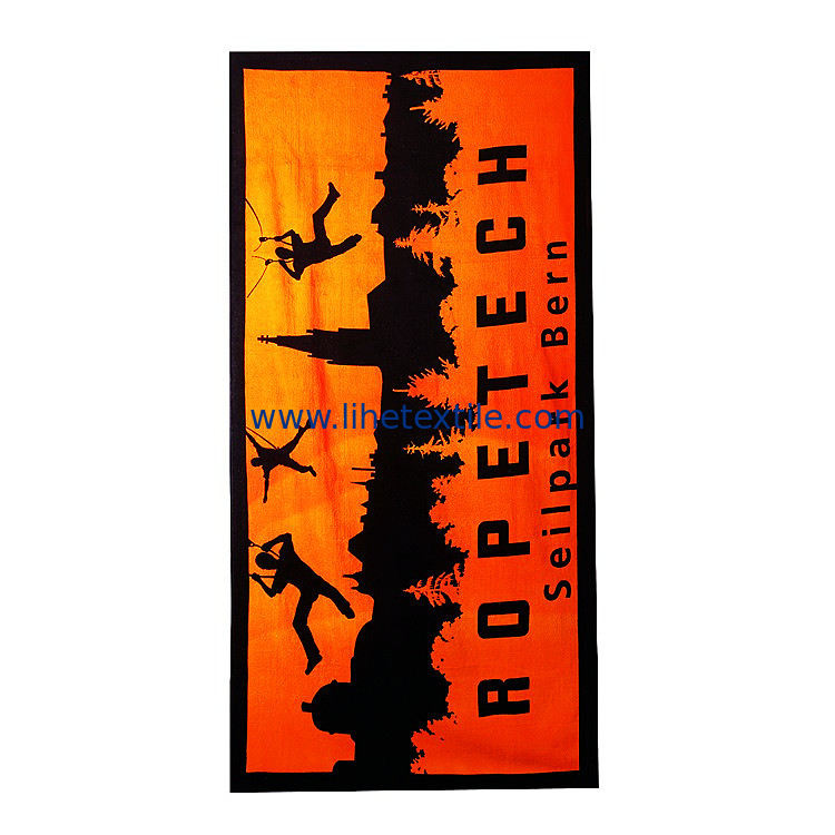 Factory directly Low MOQ custom beach towel 100% cotton beach towels with logo custom print personalized beach towels