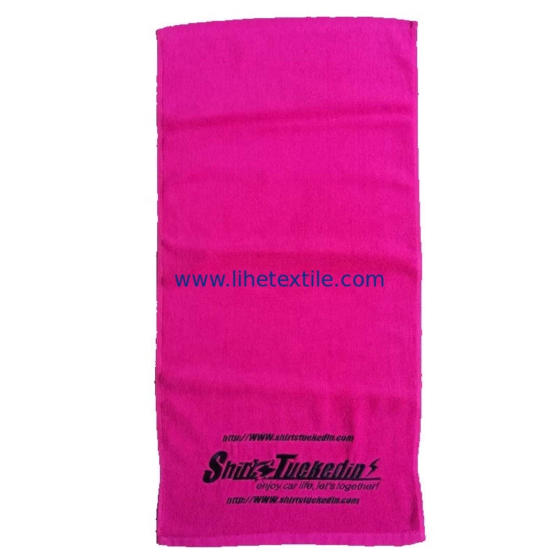 China factory absorbent 100% cotton  sport towel embroidery logo gym towel