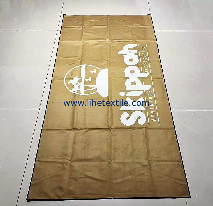 Wholesale Recycled New Custom Digital Printed Sand Free Light Weight Beach Towel With Custom Logo Print Microfiber beach