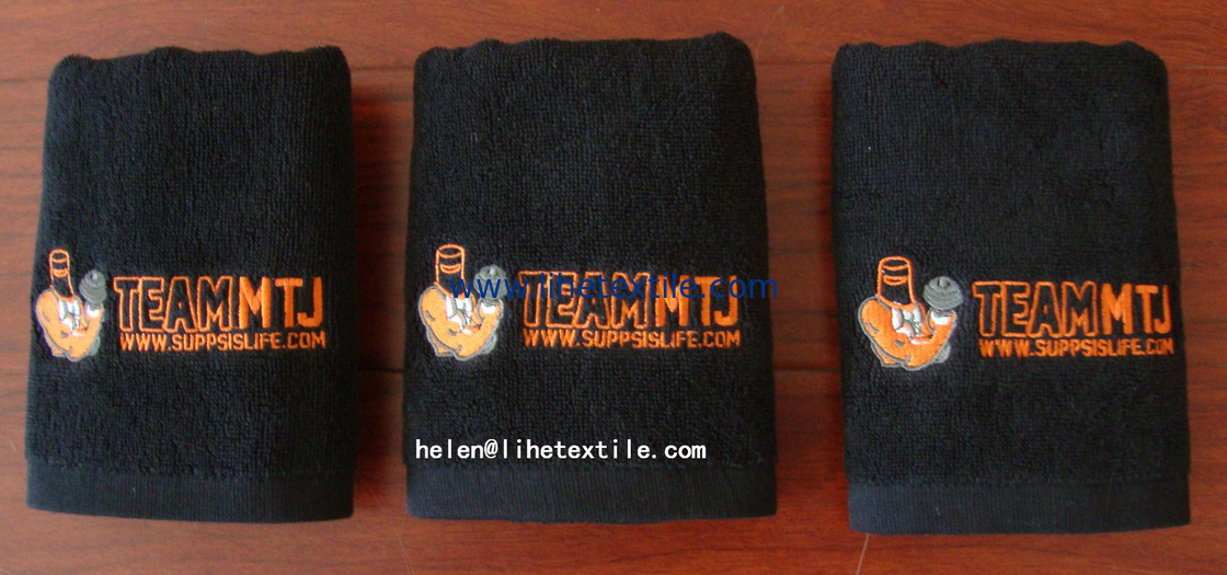embrodiery sport towel with your logo
