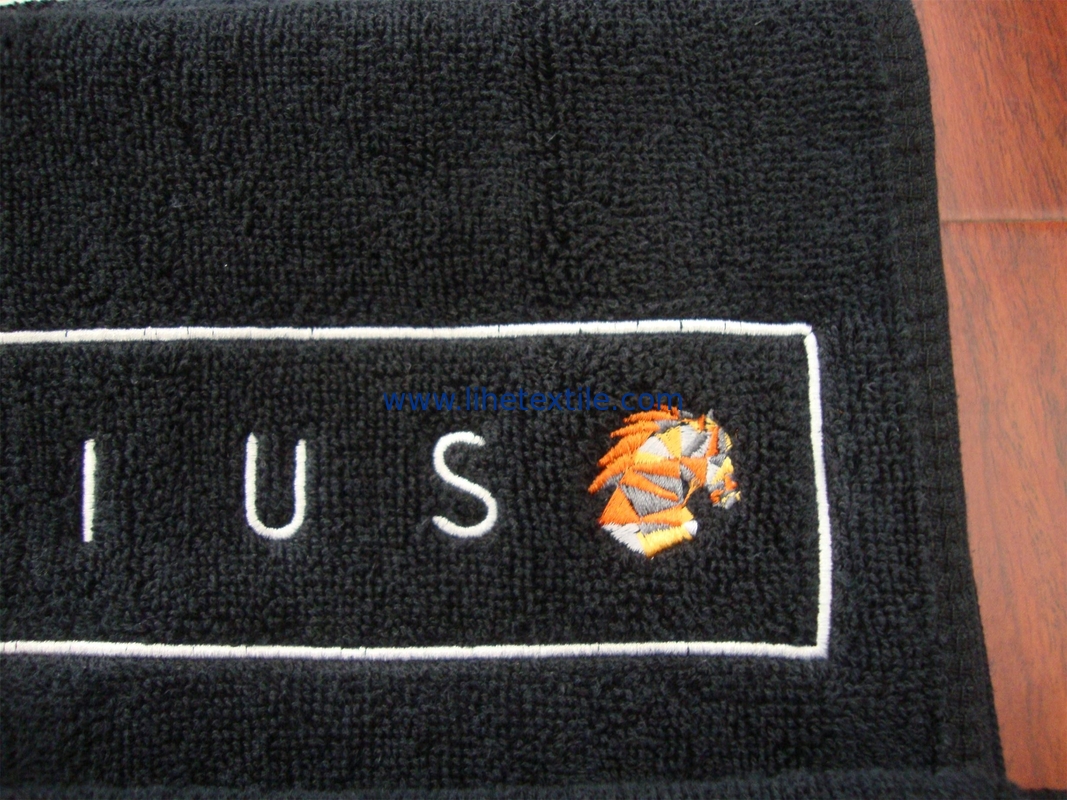 cheap Embroidery Logo Bath Face Hotel Towel 100% COTTON