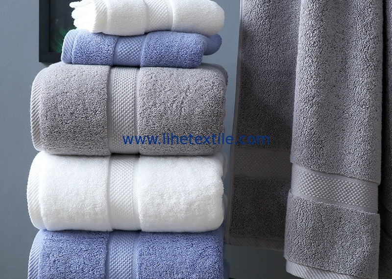 Wholesale 70x140cm Biodegradable 100% Cotton White Disposable Bath Sheet Towel