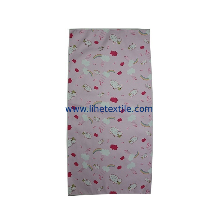 2021 best selling double side print quick dry microfiber suede sand free beach towel