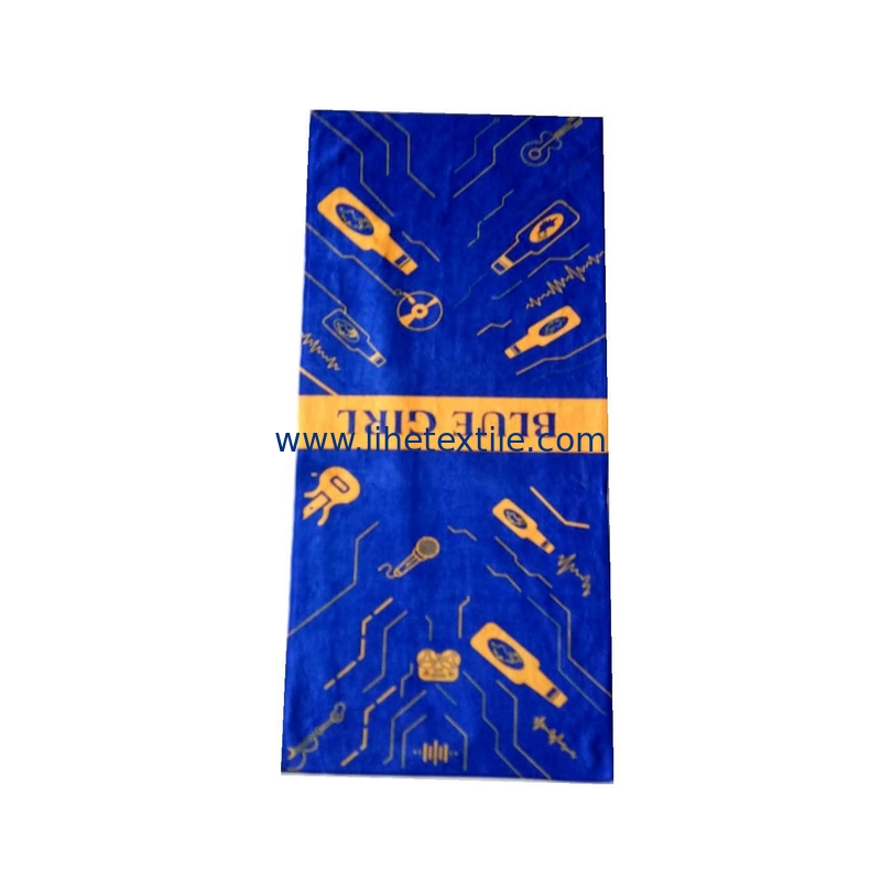 Hot sale microfibre sand free quick dry beach towel with logo custom print light weight recycled beach towel