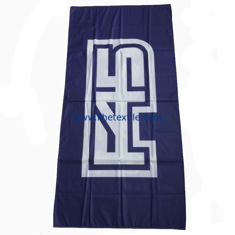 summer quick dry sand free recycled material microfiber suede waffle customized design printed beach towel