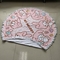 wholesale customized pink microfiber sand free  printed round beach towels with tassels supplier