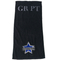 Wholesale 100% cotton face towel black and white custom hand towels with embroidery logo supplier