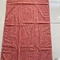 OEM custom luxury 100% cotton plain embossed  logo design beach towel with tassel supplier